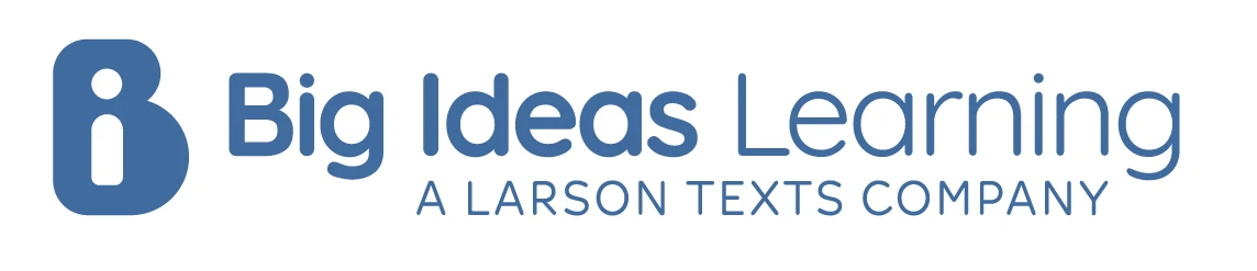 Big Ideas Learning A Larson Texts Company