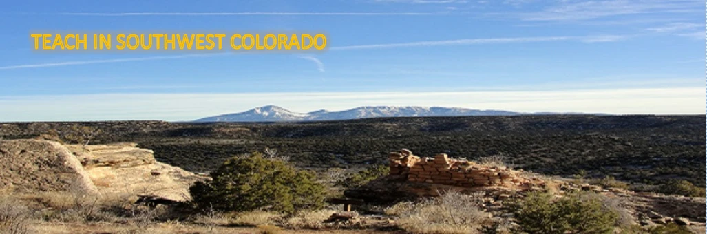 Teach In Southwest Colorado Overview