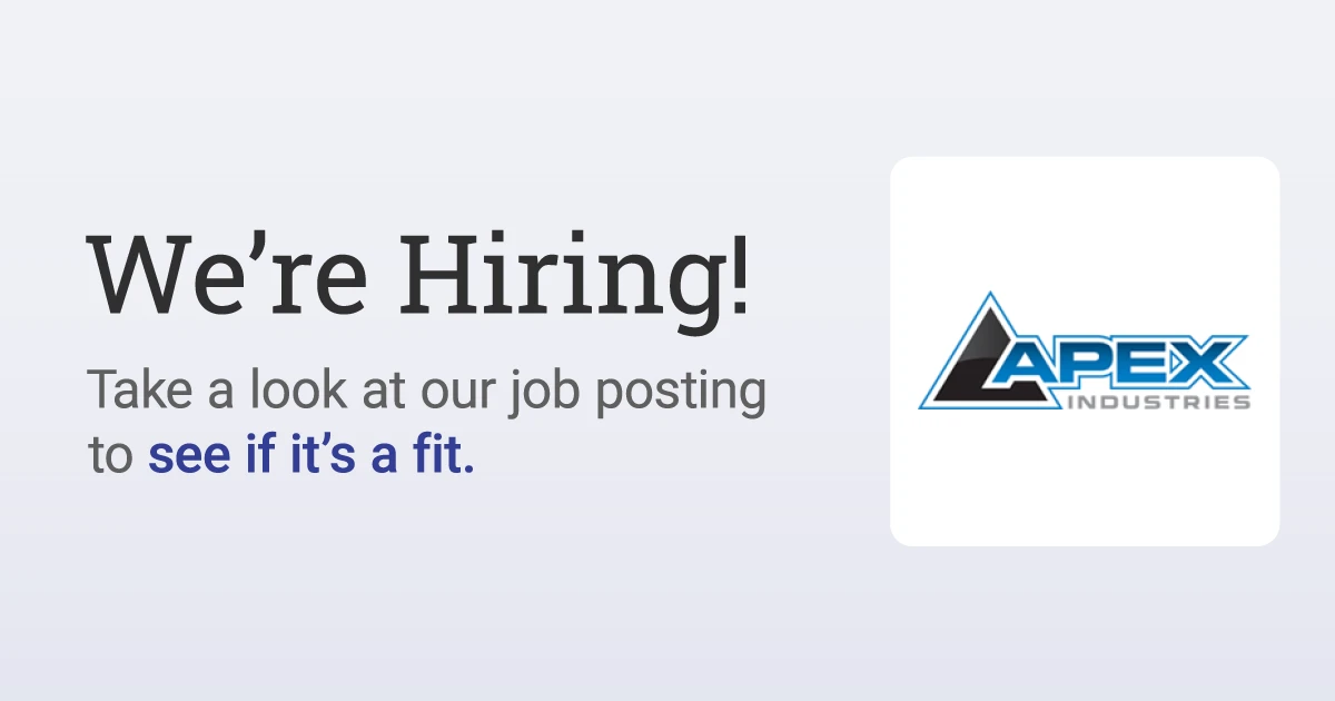 Apex Industries Purchasing Specialist