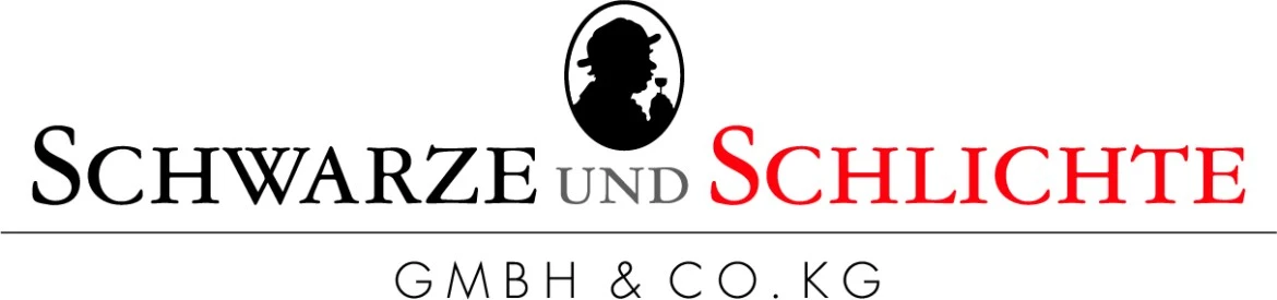 Schwarze Und Schlichte