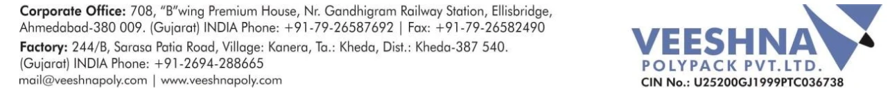 Veeshna Polypack Pvt Ltd